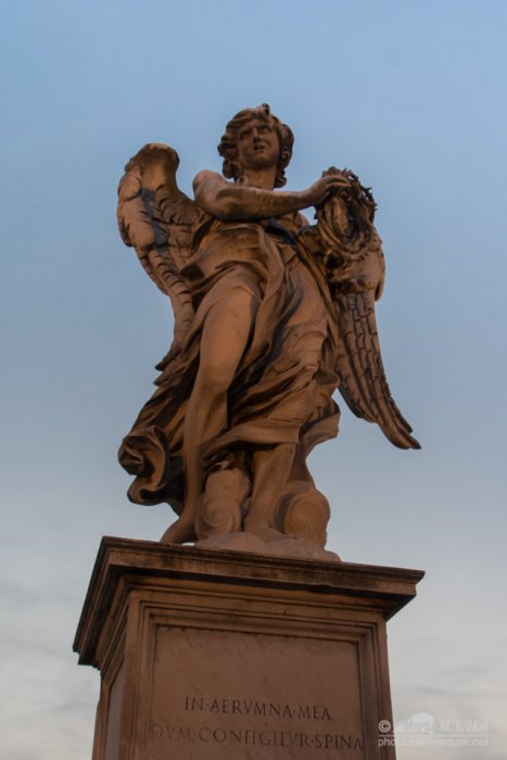 Angel with the Crown of Thorns, original by Gian Lorenzo Bernini