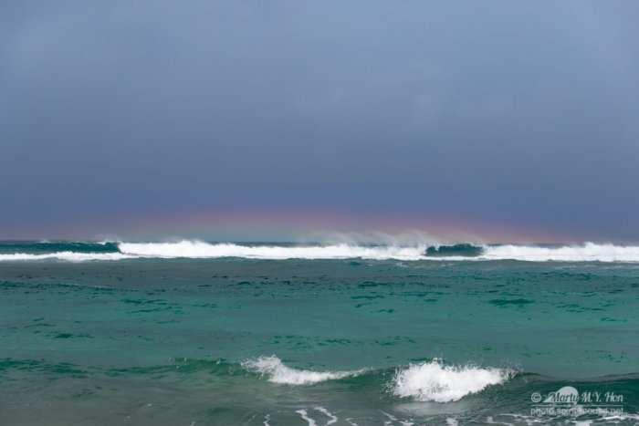 Rainbow at the Horizon